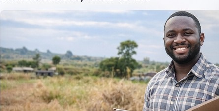 Land inspector on site